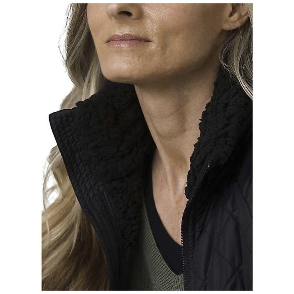 NEW prAna BLACK FLEECE LINED ESLA DUSTER JACKET SZ XS - Picture 3 of 8